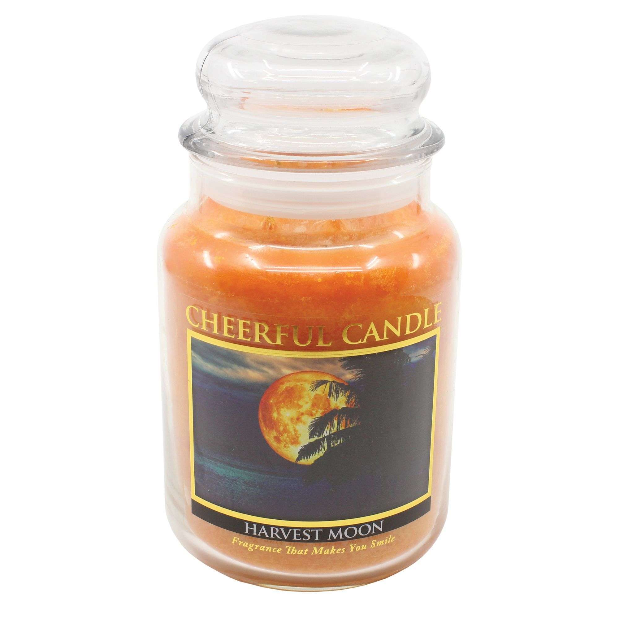 CHEERFUL CANDLE – HARVEST MOON CANDELA PROFUMATA 3 DIMENSIONI MADE IN USA